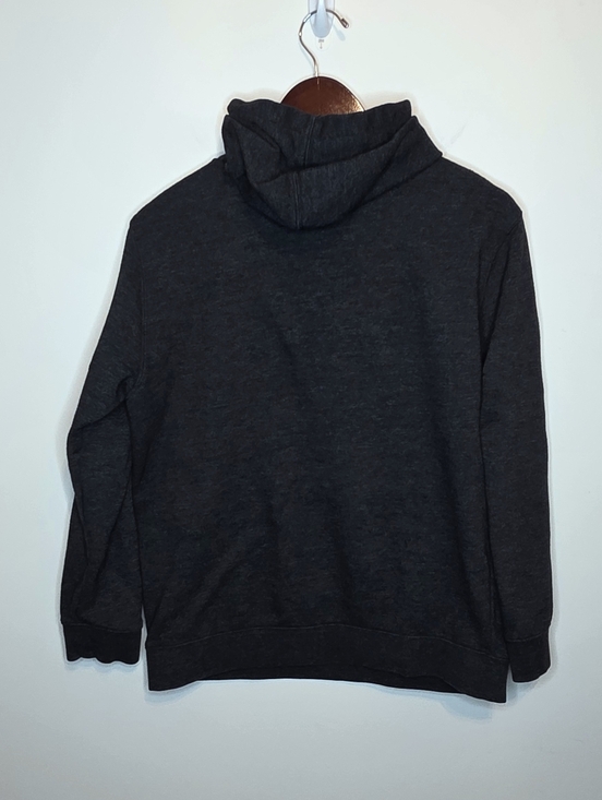 Vans Off The Wall Gray Checkerboard Sleeve Graphic Hoodie Skater Street Size XL - Picture 2 of 8